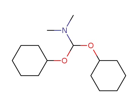 Molecular Structure of 2016-05-9 (N,N-DIMETHYLFORMAMIDE DICYCLOHEXYL ACETAL)