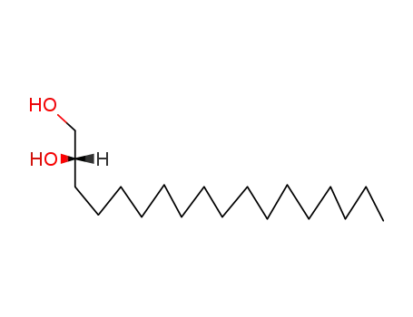 Molecular Structure of 61468-71-1 ((R)-(+)-1,2-OCTADECANEDIOL)