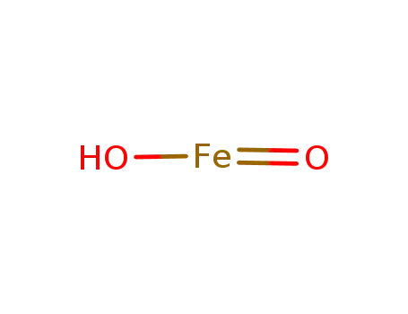 Molecular Structure of 1310-14-1 (YELLOW IRON OXIDE)