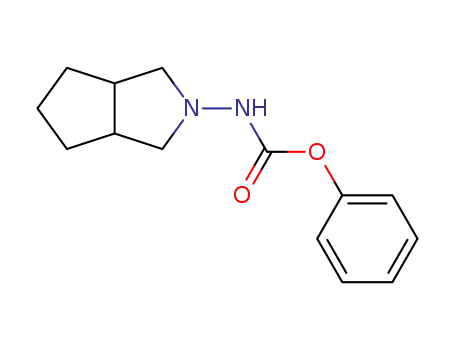 Molecular Structure of 700359-75-7 (phenyl hexahydrocyclopenta[c]pyrrol-2(1H)-ylcarbamate)