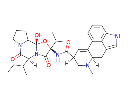 Ergotaman-3',6',18-trione,12'-hydroxy-2'-(1-methylethyl)-5'-[(1S)-1-methylpropyl]-, (5'a,10a)-