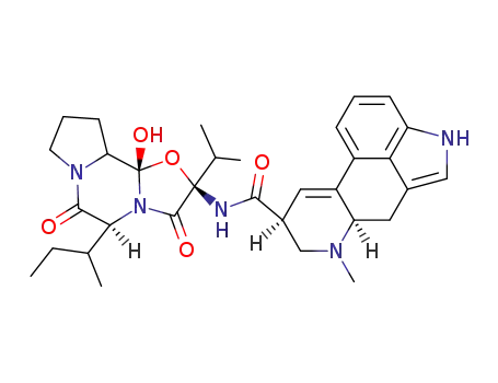 5'alpha(S)-sec-Butyl-12'-hydroxy-2'-isopropylergotaman-3',6',18-trione