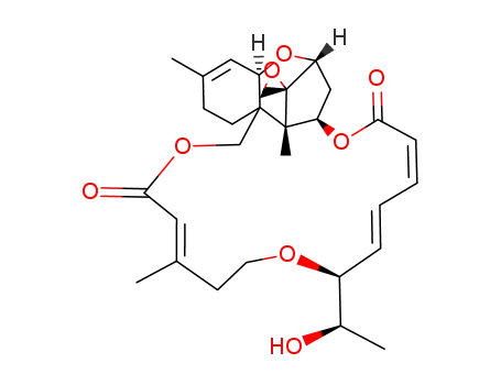 (1R,3R,8R,12E,18E,20Z,24R,25S,26S)-17-(1-Hydroxyethyl)-5,13,25-trimethylspiro[2,10,16,23-tetraoxatetracyclo[22.2.1.03,8.08,25]heptacosa-4,12,18,20-tetraene-26,2'-oxirane]-11,22-dione