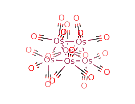 Molecular Structure of 37216-50-5 (Hexaosmium, octadecacarbonyl)