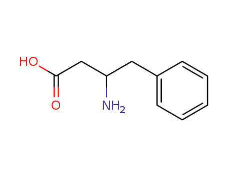 Molecular Structure of 15099-85-1 (Benzenebutanoic acid, b-amino-)