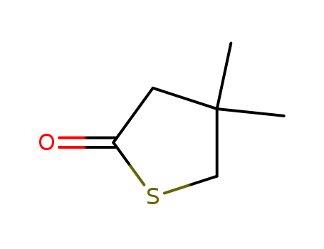 Molecular Structure of 144303-84-4 (2(3H)-Thiophenone, dihydro-4,4-dimethyl-)