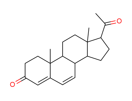 152-62-5,Dydrogesterone,9b,10a-Pregna-4,6-diene-3,20-dione(6CI,8CI);6-Dehydro-9b,10a-progesterone;6a-Dehydro-retro-D4-pregnene-3,20-dione;Diphaston;Dufaston;Duvaron;Gestatron;Gynorest;Isopregnenone;Prodel;Retrone;Terolut;Dydrogesterone;