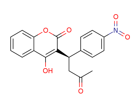 2H-1-Benzopyran-2-one,4-hydroxy-3-[(1S)-1-(4-nitrophenyl)-3-oxobutyl]-
