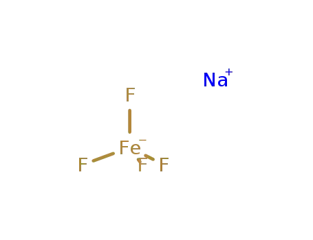 Molecular Structure of 15274-99-4 (sodium tetrafluoroferrate(1-))