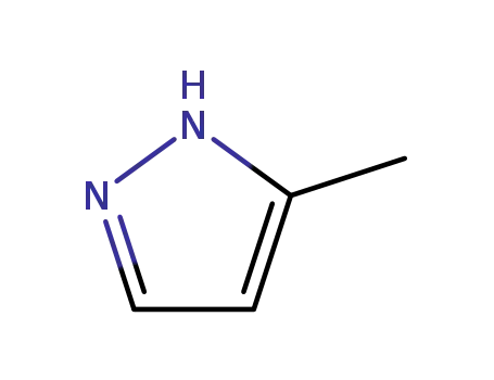 Molecular Structure of 88054-14-2 (1H-Pyrazole,5-methyl-)