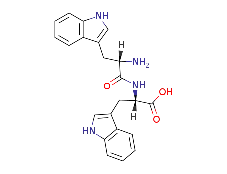 (2S)-2-[[(2S)-2-azaniumyl-3-(1H-indol-3-yl)propanoyl]amino]-3-(1H-indol-3-yl)propanoate