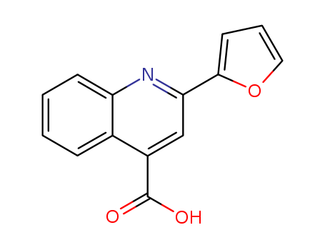 4-Quinolinecarboxylicacid, 2-(2-furanyl)-