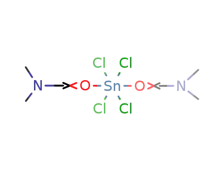 Molecular Structure of 16902-02-6 (tetrachlorobis(N,N-dimethylformamide-O)tin)