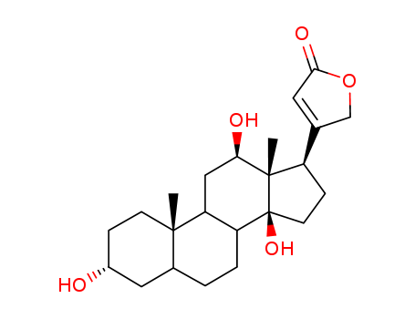 Card-20(22)-enolide,3,12,14-trihydroxy-, (3a,5b,12b)- (9CI)