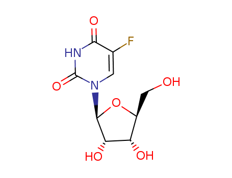 1-[3,4-dihydroxy-5-(hydroxymethyl)oxolan-2-yl]-5-fluoro-pyrimidine-2,4-dione