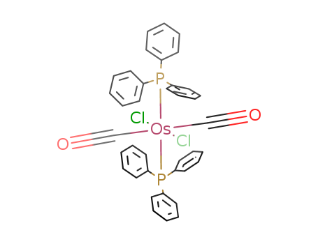 Molecular Structure of 16591-90-5 (Osmium,dicarbonyldichlorobis(triphenylphosphine)-)