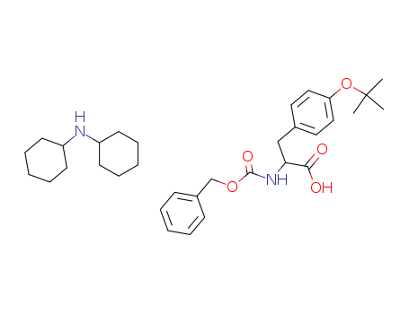 N-Z-O-tert-butyl-L-tyrosine dicyclo-hexylamine salt
