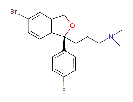 (S)-(+)-3-(5-bromo-1-(4-fluorophenyl)-1,3-dihydroisobenzofuran-1-yl)-N,N-dimethylpropan-1-amine