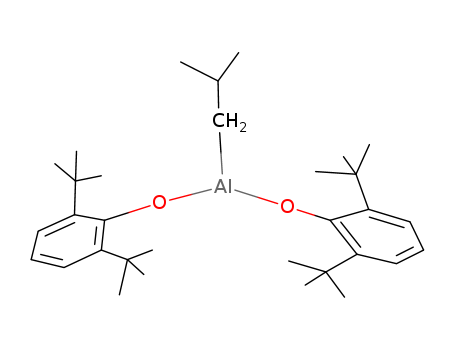 Molecular Structure of 136197-65-4 (Aluminum, bis[2,6-bis(1,1-dimethylethyl)phenolato](2-methylpropyl)-)