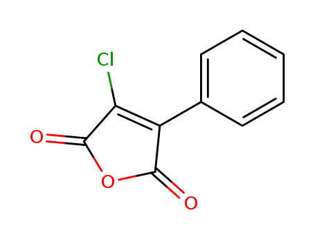 Molecular Structure of 4814-18-0 (3-chloro-4-phenylfuran-2,5-dione)