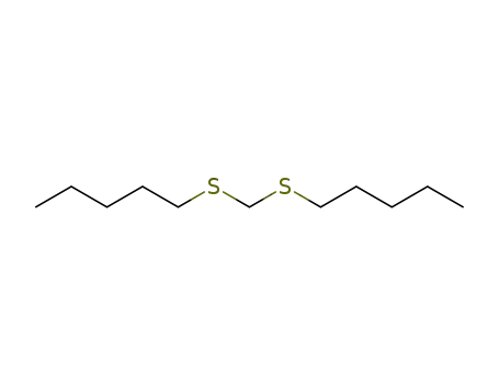 Molecular Structure of 18068-23-0 (Pentane, 1,1'-[methylenebis(thio)]bis-)