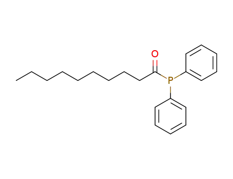 Molecular Structure of 87361-17-9 ((n-Decanoyl)diphenylphosphan)