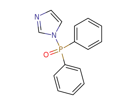 Molecular Structure of 71638-08-9 (1-(diphenylphosphinoyl)imidazole)
