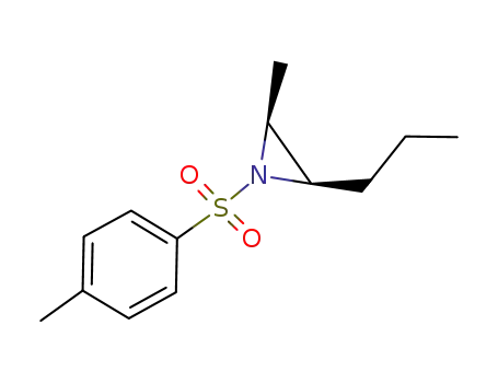 cis-N-tosyl-2-methyl-3-n-propylaziridine