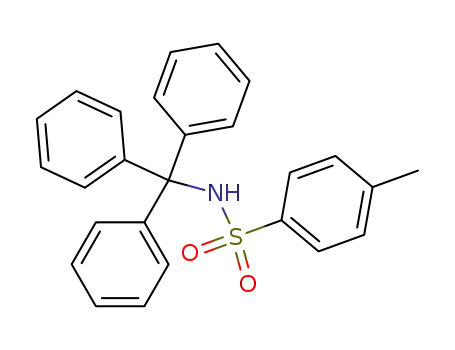 Molecular Structure of 861-67-6 (4-methyl-N-tritylbenzenesulfonamide)