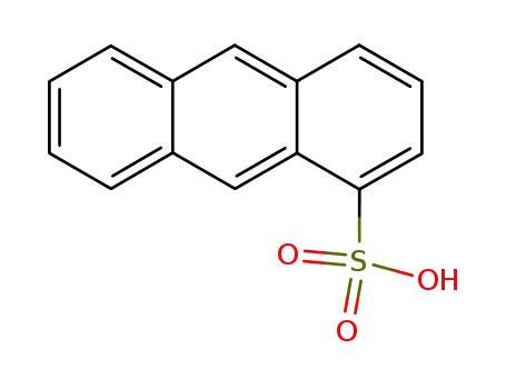 Molecular Structure of 15100-52-4 (1-Anthracenesulfonic acid)