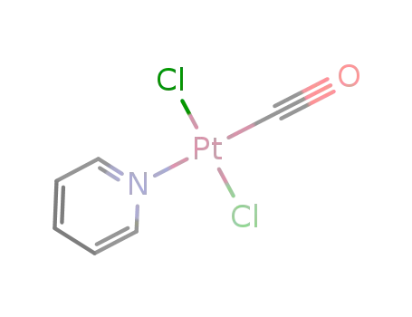 Molecular Structure of 15530-49-1 (Platinum, carbonyldichloro(pyridine)-)