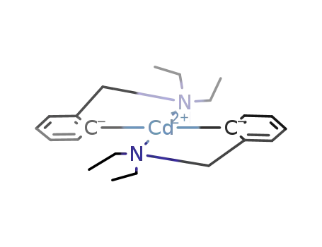 Molecular Structure of 204863-78-5 (bis(2-diethylaminomethylphenyl)cadmium)