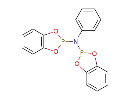 Molecular Structure of 78543-73-4 (1,3,2-Benzodioxaphosphol-2-amine,
N-1,3,2-benzodioxaphosphol-2-yl-N-phenyl-)