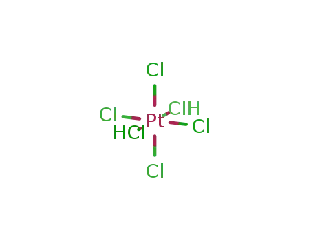 Molecular Structure of 16941-12-1 (Chloroplatinic acid)