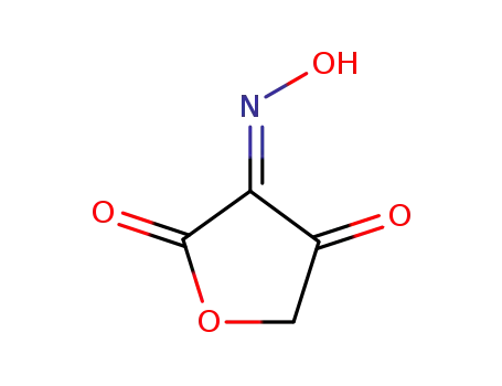 Molecular Structure of 725203-12-3 (2,3,4(5H)-Furantrione,  3-oxime)
