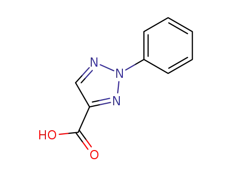 Molecular Structure of 13306-99-5 (2-PHENYL-2H-1,2,3-TRIAZOLE-4-CARBOXYLIC ACID)