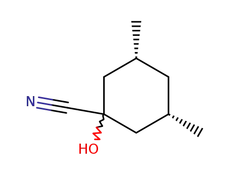1-hydroxy-3<i>r</i>,5<i>c</i>-dimethyl-cyclohexane-ξ-carbonitrile