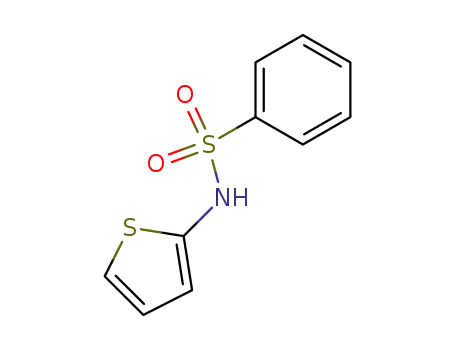 Molecular Structure of 13053-76-4 (Benzenesulfonamide, N-2-thienyl- (7CI,8CI,9CI))