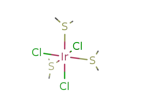 Molecular Structure of 35933-29-0 (trichloro tridimethyl sulfide iridium(III))