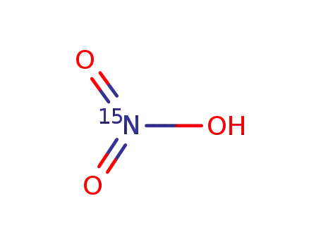 Molecular Structure of 43625-06-5 (NITRIC ACID (15N))