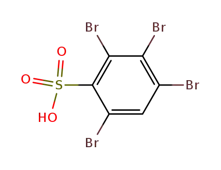 2,3,4,6-tetrabromo-benzenesulfonic acid