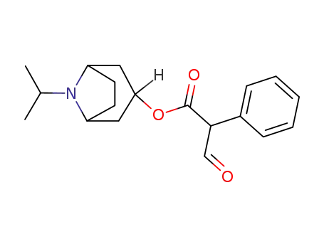 Molecular Structure of 22235-74-1 (8-isopropyl-8-azabicyclo[3.2.1]oct-3-yl endo-(±)-formylphenylacetate)