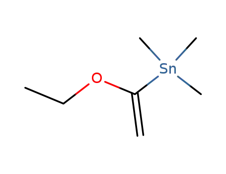 Molecular Structure of 112713-84-5 ((1-ETHOXYVINYL)TRIMETHYLSTANNANE)