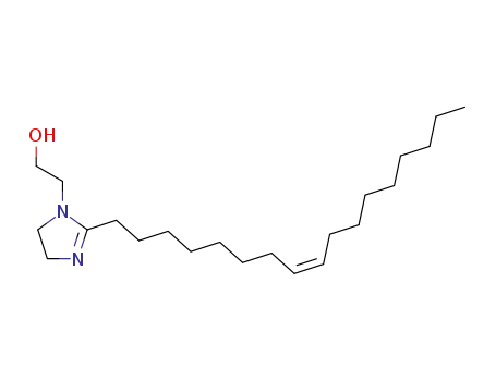 Molecular Structure of 21652-27-7 ((Z)-2-(8-heptadecenyl)-4,5-dihydro-1H-imidazole-1-ethanol)
