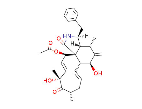 Molecular Structure of 22144-77-0 (CYTOCHALASIN D)