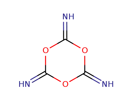 Molecular Structure of 462-02-2 (1,3,5-Trioxane-2,4,6-triimine )