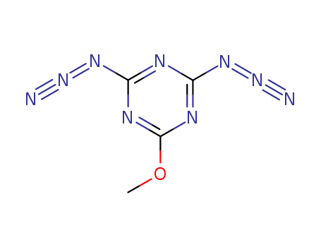1,3,5-Triazine, 2,4-diazido-6-methoxy-