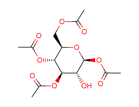 b-D-Glucopyranose,1,3,4,6-tetraacetate cas  13036-15-2