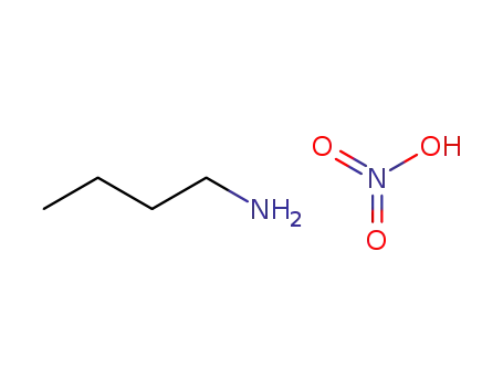 Molecular Structure of 58888-50-9 (1-Butanamine, nitrate)