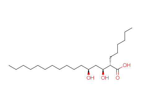 (2S,3S,5S)-2-Hexyl-3,5-dihydroxyhexadecanoic Acid